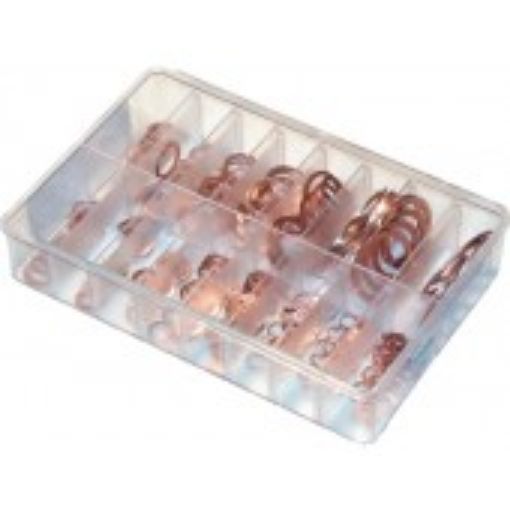 Picture of Assorted Copper Sealing Washers BSP/IMP