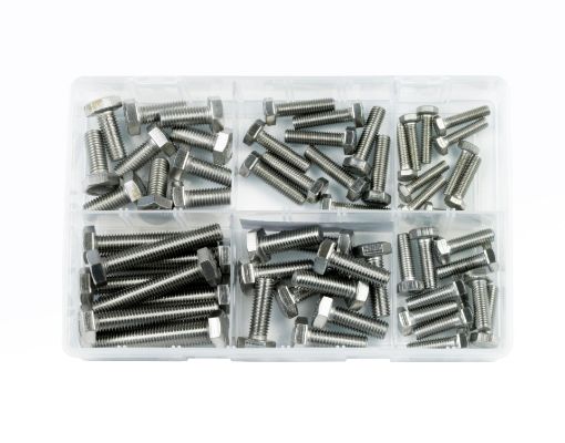 Picture of Assorted  Stainless Steel Set Screws M6-12 (Pack 60)