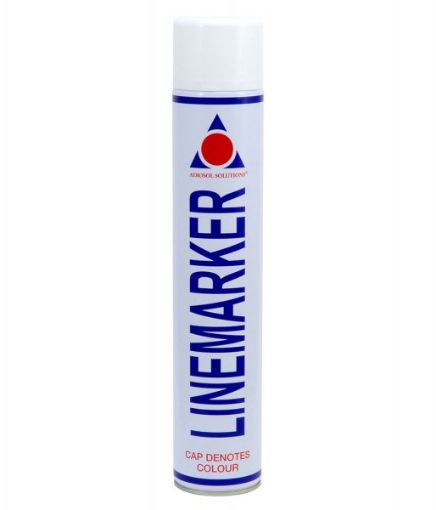Picture of Aerosol Solution White Line Marker Paint 750ml