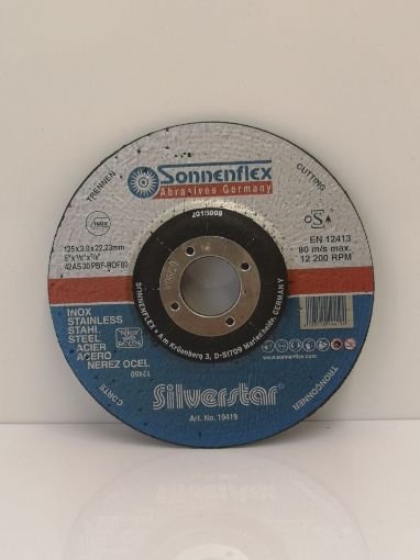 Picture of Sonnenflex 125mm Inox 3.0mm Slitting Disc