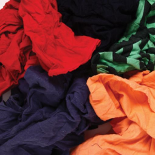 Picture of Tee Shirt Wiping Rags 10kg Bag