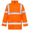 Picture of Orange High Visibility Delux Parka Jacket - 4XL