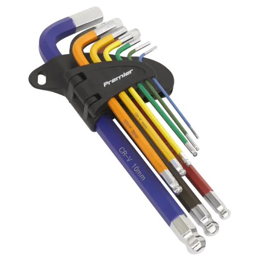 Picture of Sealey Metric Ball-End Hex Key Set 9pc