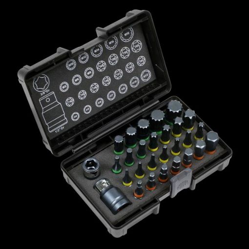 Picture of TRX-Star/Hex/Spline Bit Set Impact 28pc
