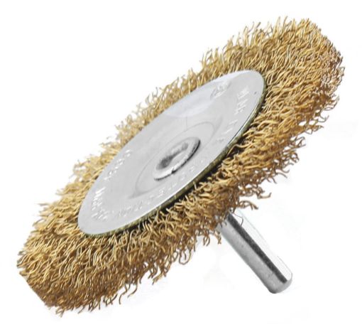 Picture of Abracs Spindle Mounted Flat Wire Brush 75mm Diameter