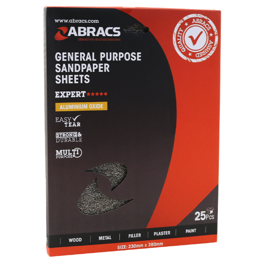 Picture of Abracs Sandpaper Sheet P80, 230 X 280mm