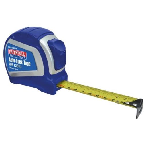 Picture of Faithful 8m/26ft Width 25mm Auto-Lock Tape