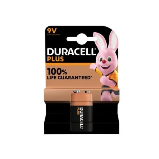 Picture of Duracell 9V Plus Power +100% Battery