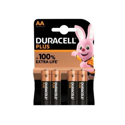 Picture of Duracell AA Cell Plus Power +100% Batteries
