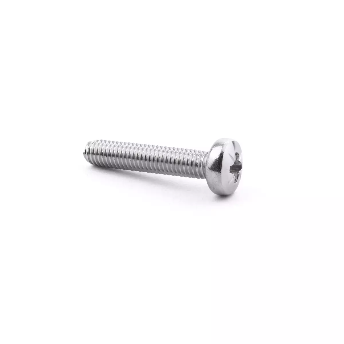 M6 x 35 Pozi Pan Machine Screw DIN7985 A2-304 Stainless Steel